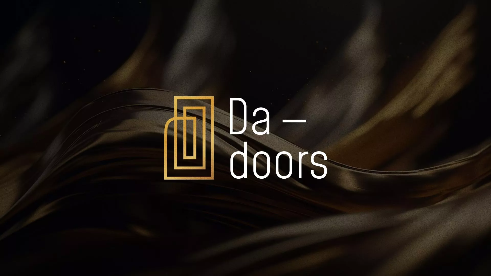 Разработка логотипа для компании «DA-DOORS» в Артёме